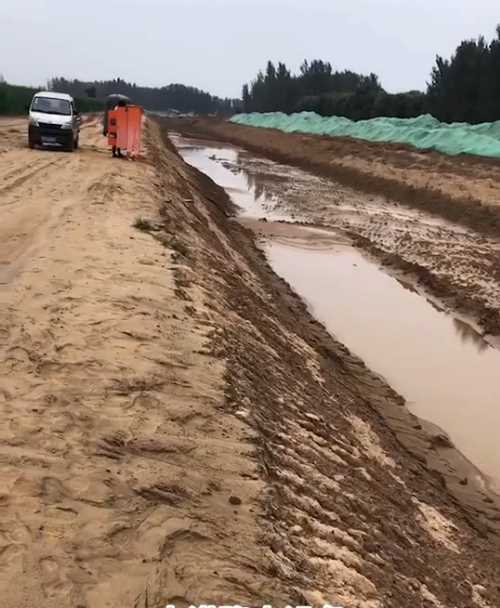 莱芜莱城区河道降水